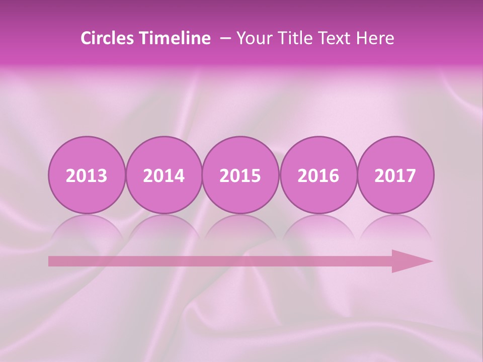 Folded Background Romantic PowerPoint Template