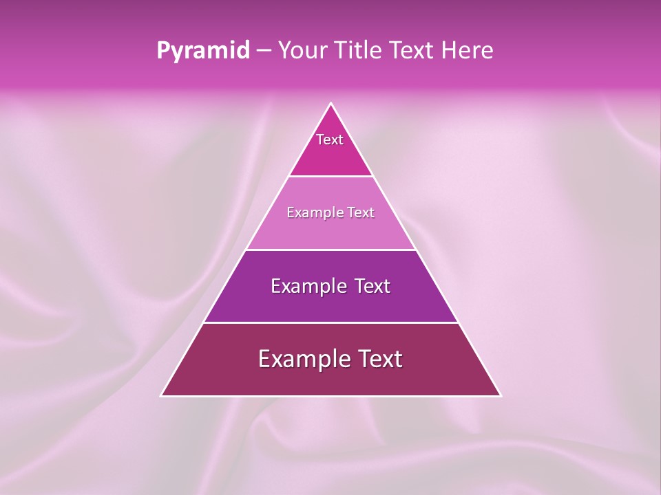 Folded Background Romantic PowerPoint Template