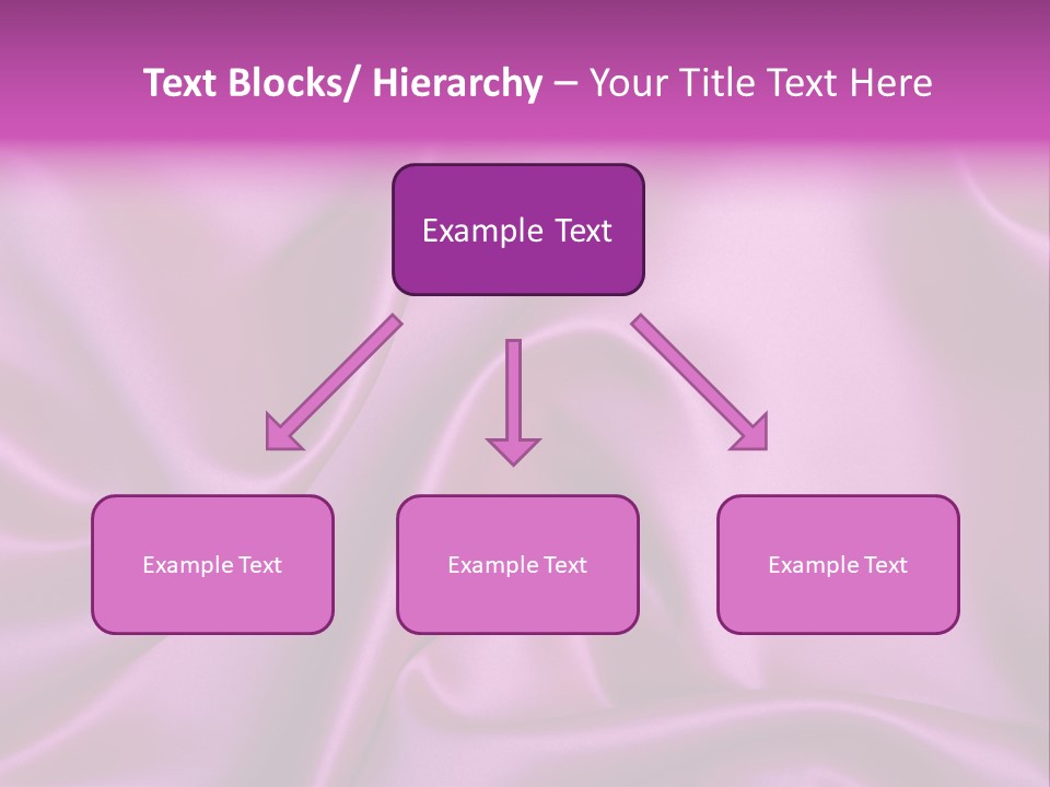 Folded Background Romantic PowerPoint Template