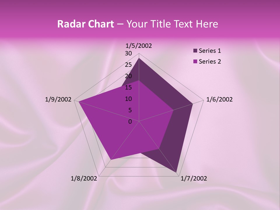 Folded Background Romantic PowerPoint Template