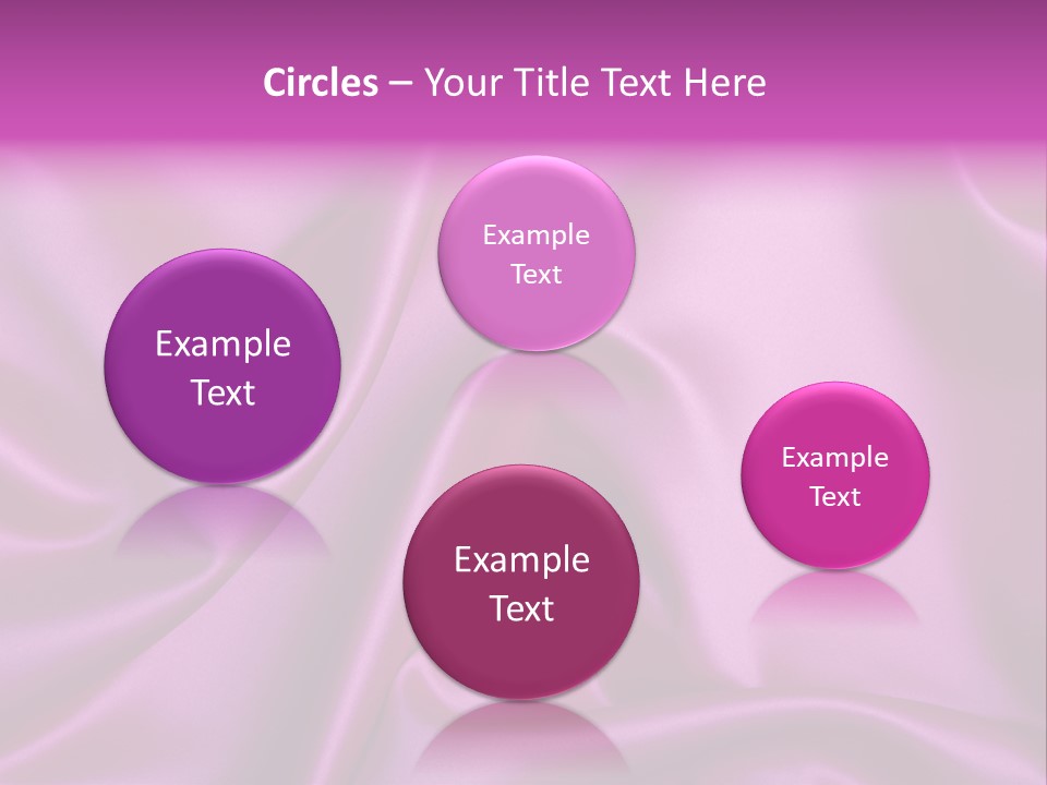 Folded Background Romantic PowerPoint Template