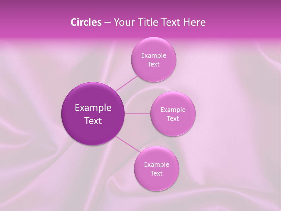 Folded Background Romantic PowerPoint Template