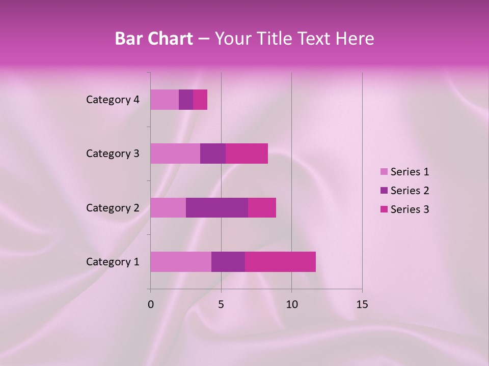 Folded Background Romantic PowerPoint Template