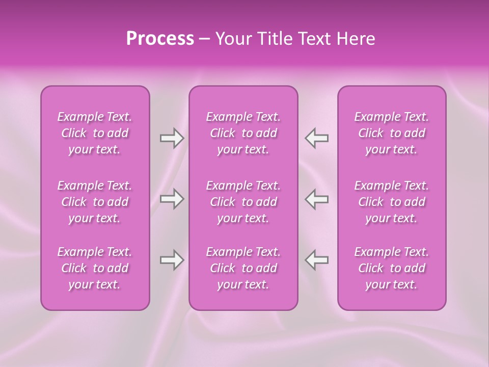 Folded Background Romantic PowerPoint Template
