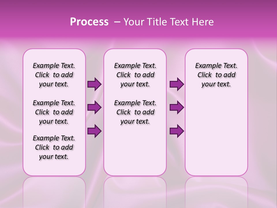 Folded Background Romantic PowerPoint Template