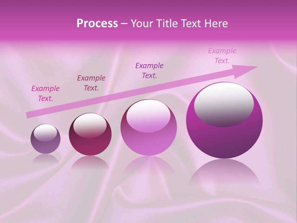 Folded Background Romantic PowerPoint Template