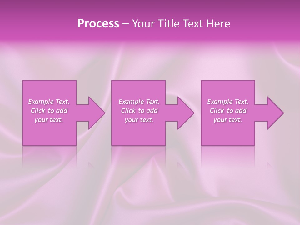 Folded Background Romantic PowerPoint Template