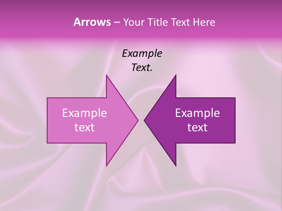 Folded Background Romantic PowerPoint Template