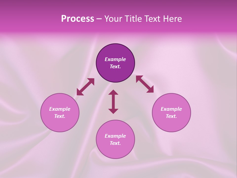 Folded Background Romantic PowerPoint Template