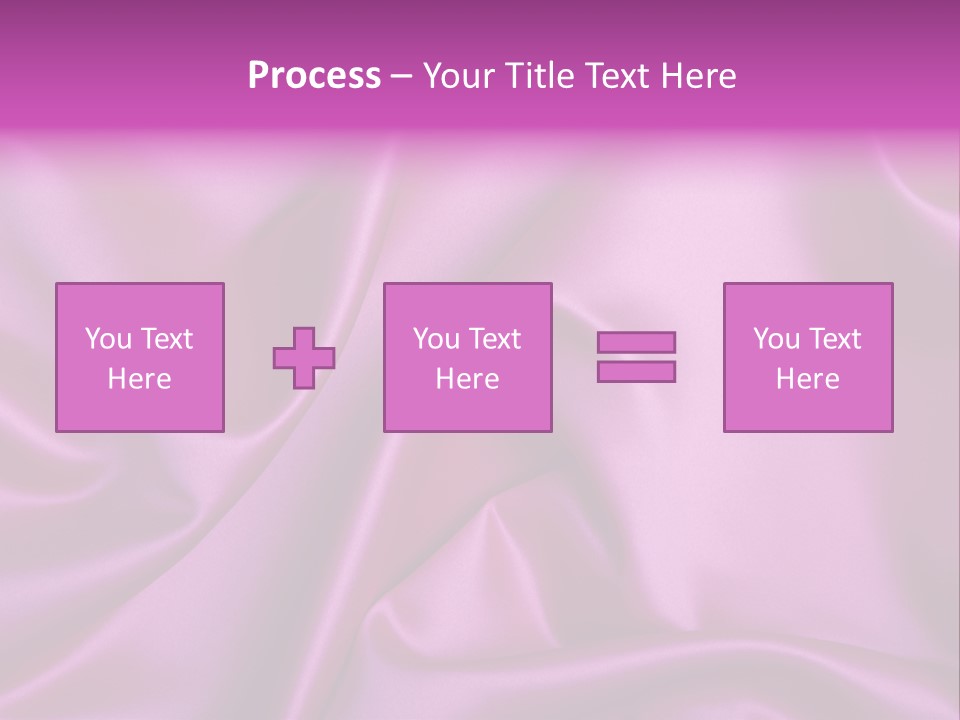 Folded Background Romantic PowerPoint Template