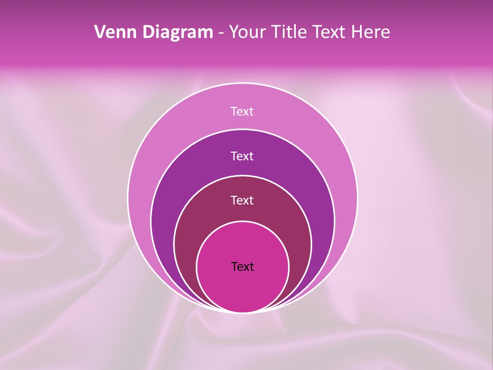 Folded Background Romantic PowerPoint Template