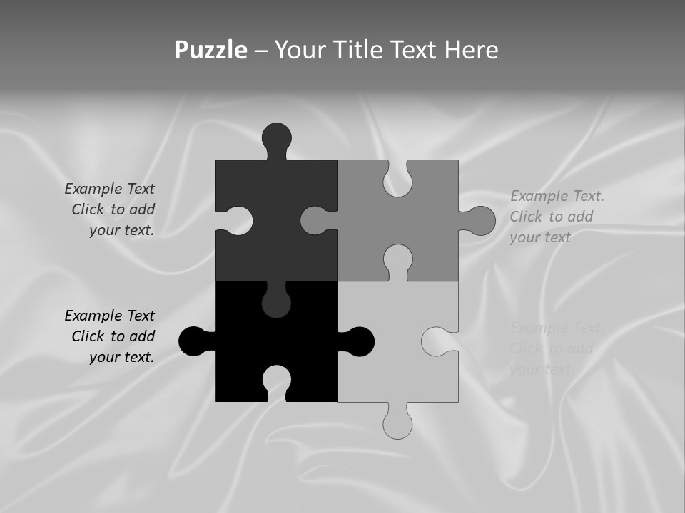 Sheets Creases Tender PowerPoint Template