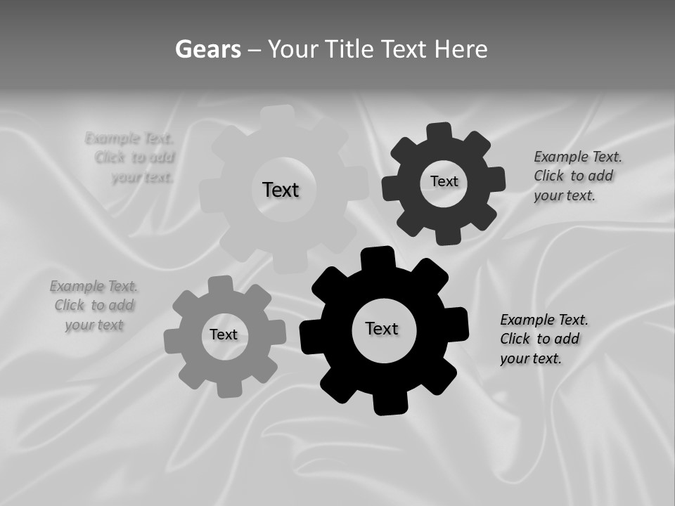 Sheets Creases Tender PowerPoint Template