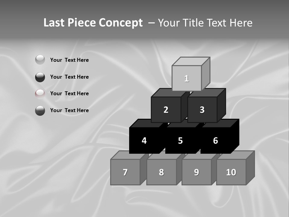 Sheets Creases Tender PowerPoint Template