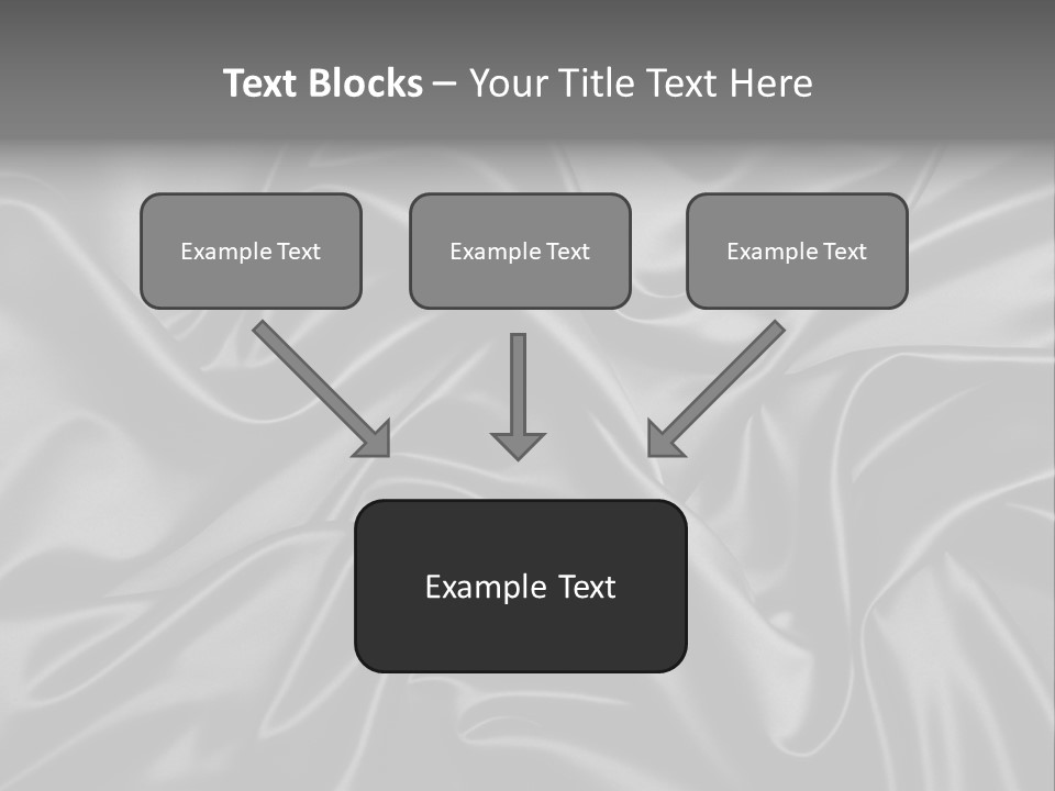 Sheets Creases Tender PowerPoint Template