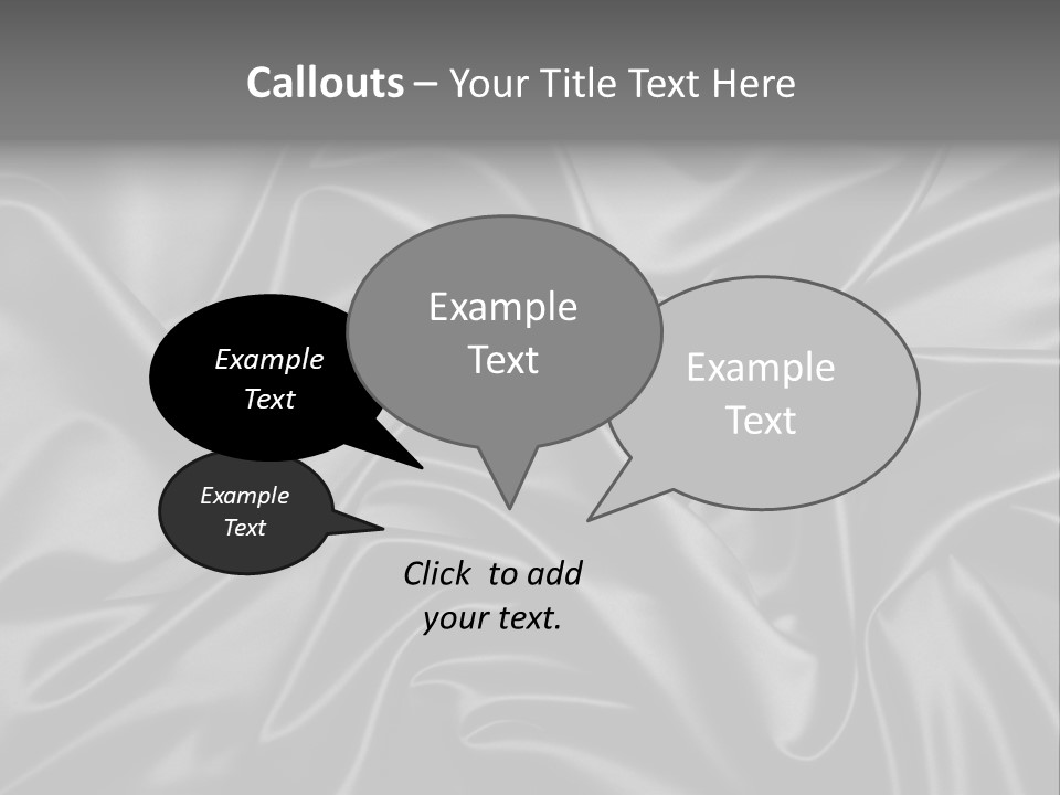 Sheets Creases Tender PowerPoint Template