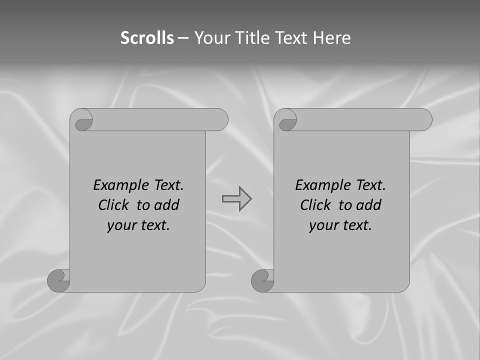 Sheets Creases Tender PowerPoint Template