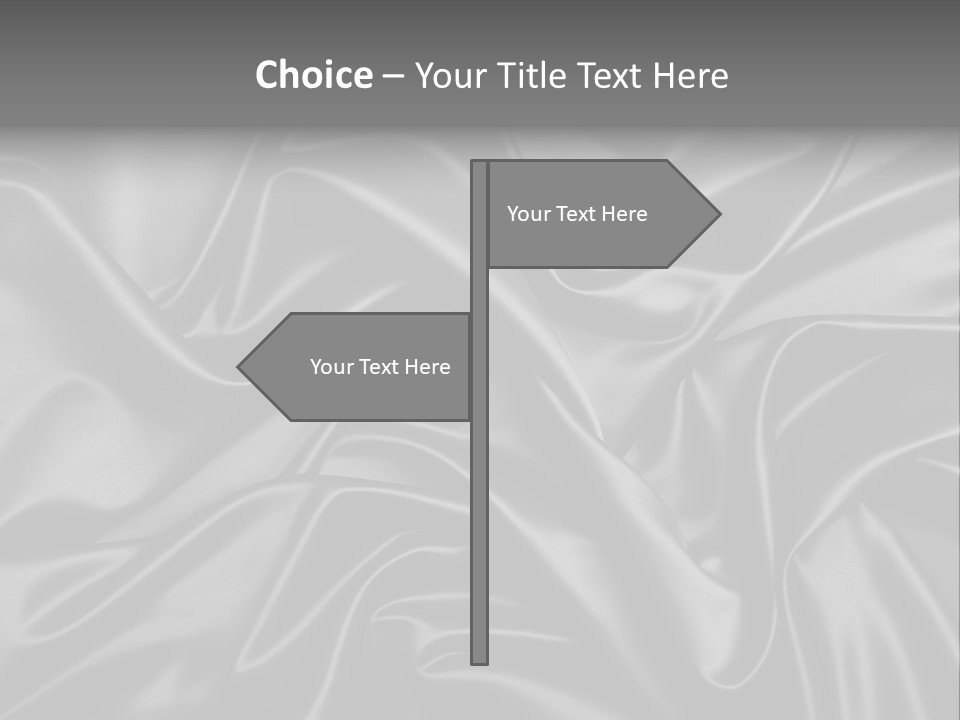 Sheets Creases Tender PowerPoint Template