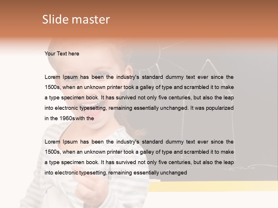 Badge College Post PowerPoint Template