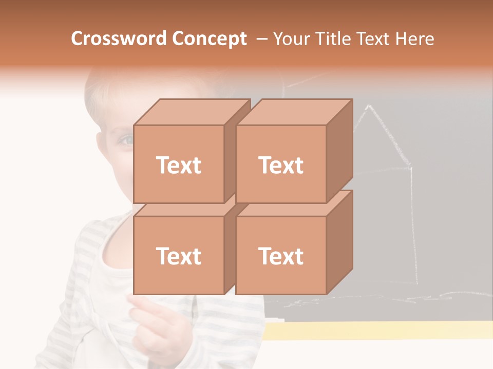 Badge College Post PowerPoint Template