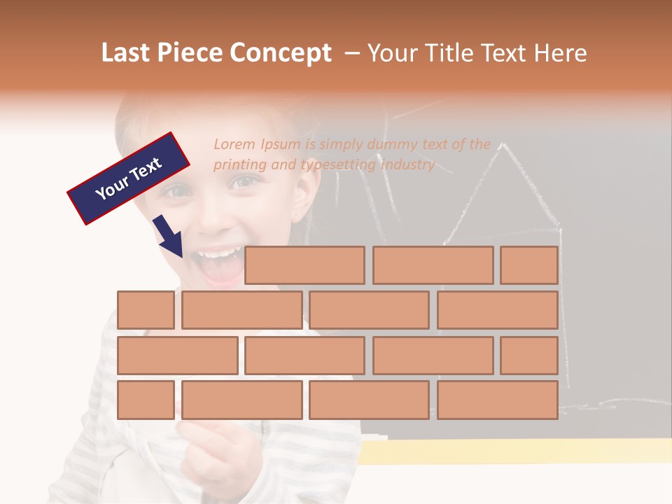 Badge College Post PowerPoint Template