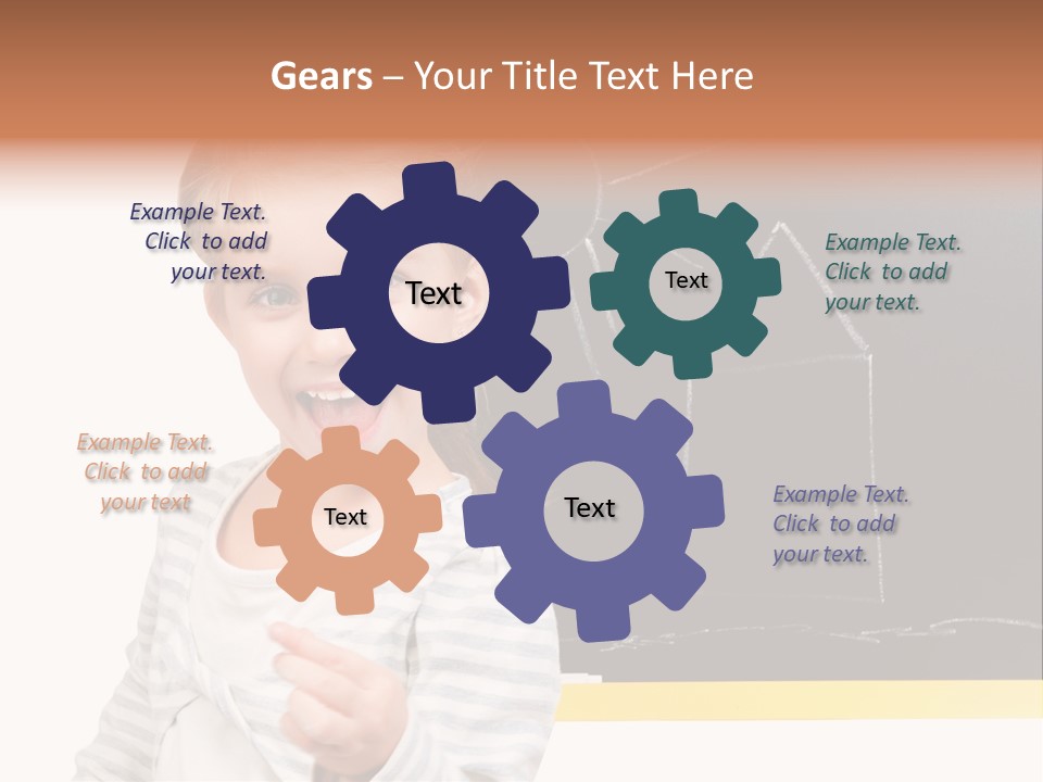 Badge College Post PowerPoint Template