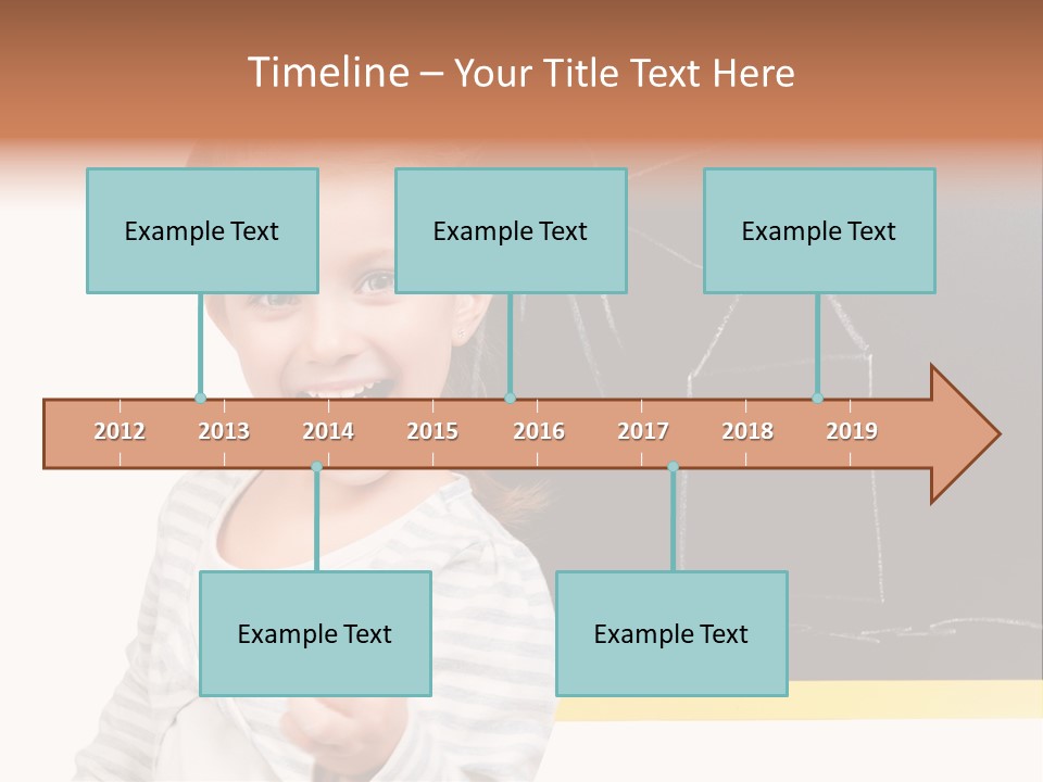 Badge College Post PowerPoint Template