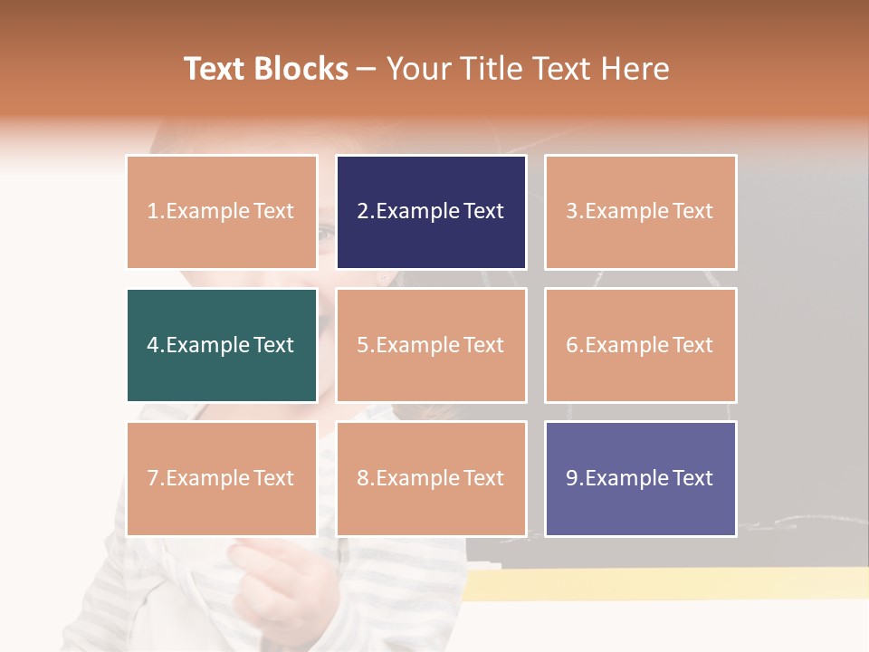 Badge College Post PowerPoint Template