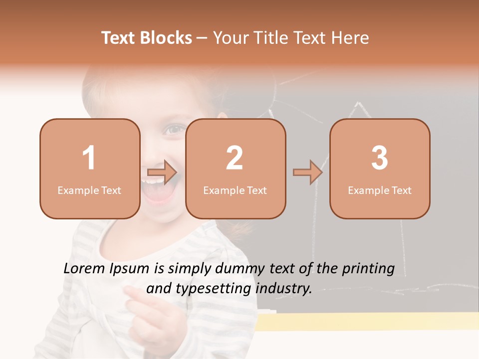 Badge College Post PowerPoint Template