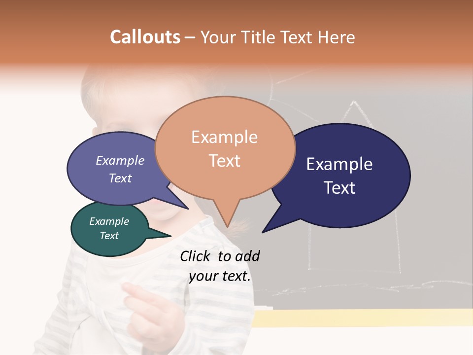 Badge College Post PowerPoint Template