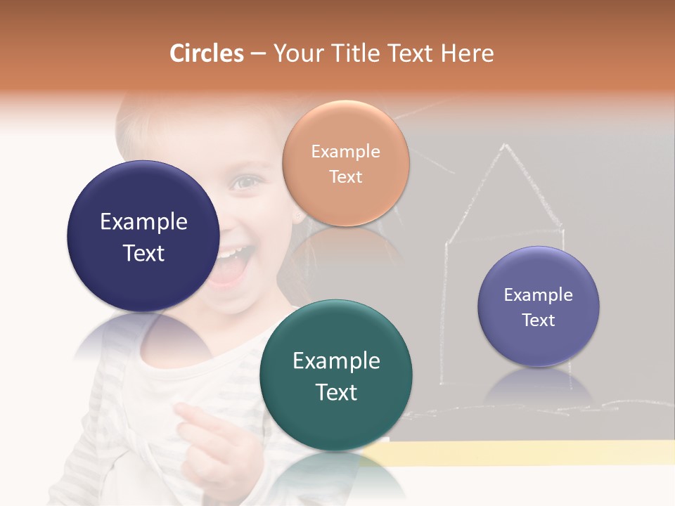 Badge College Post PowerPoint Template