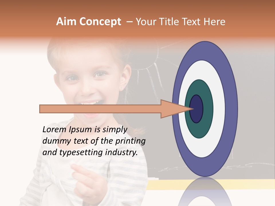 Badge College Post PowerPoint Template