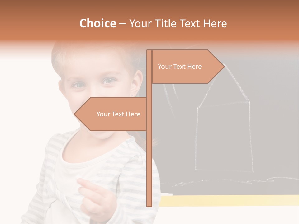 Badge College Post PowerPoint Template