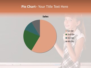 Desk Primary Pen PowerPoint Template