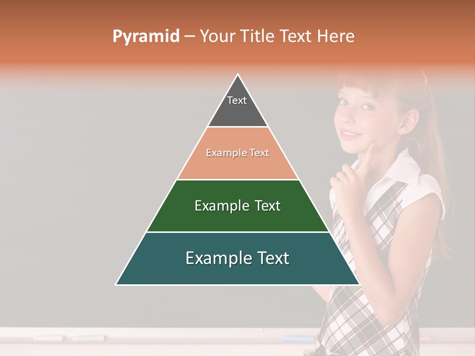 Desk Primary Pen PowerPoint Template