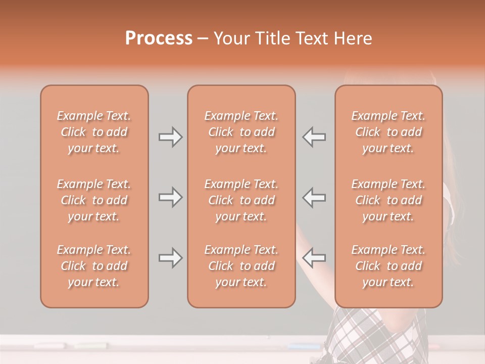 Desk Primary Pen PowerPoint Template