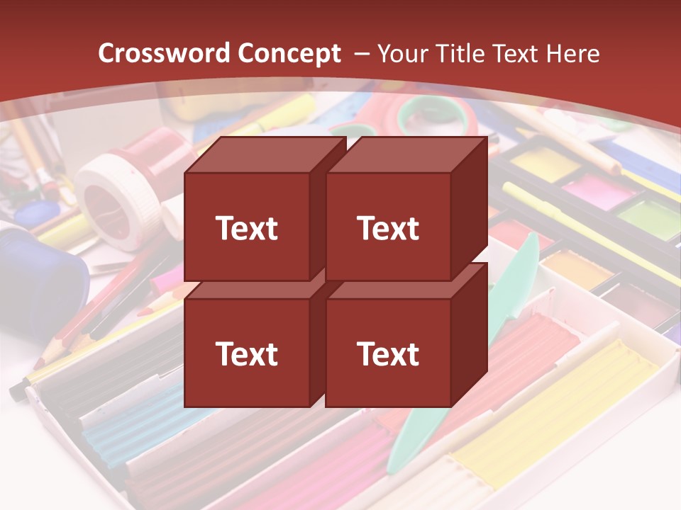 Education Elementary Tool PowerPoint Template