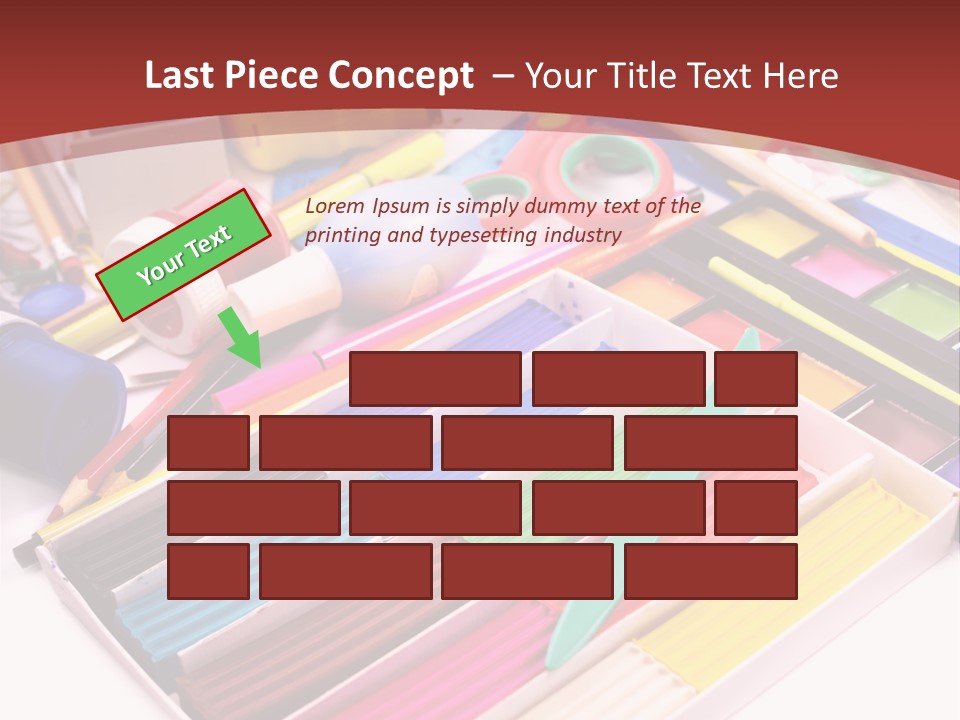 Education Elementary Tool PowerPoint Template