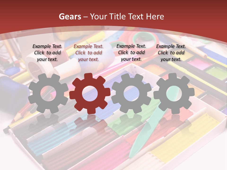 Education Elementary Tool PowerPoint Template