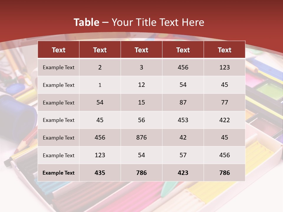Education Elementary Tool PowerPoint Template