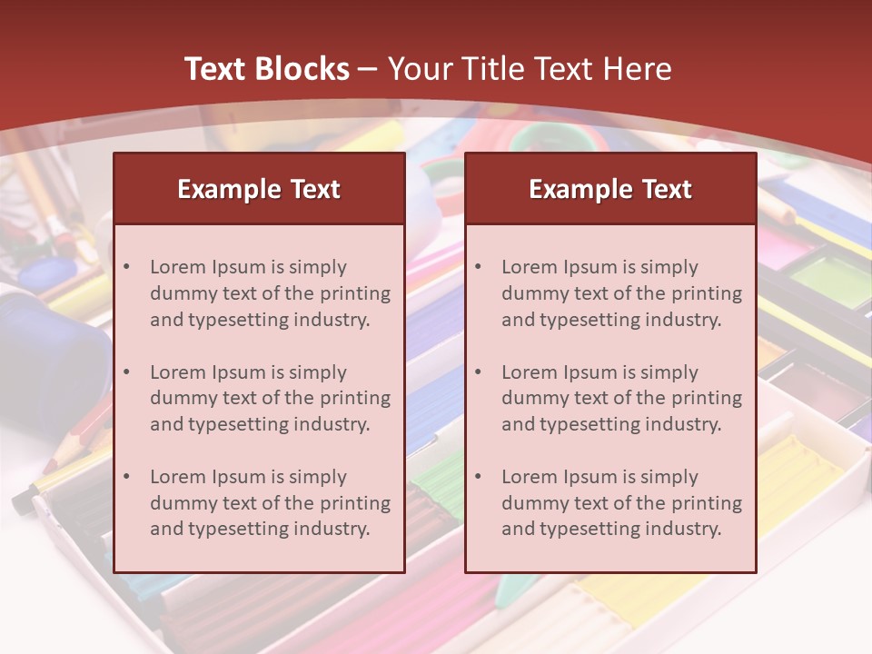 Education Elementary Tool PowerPoint Template