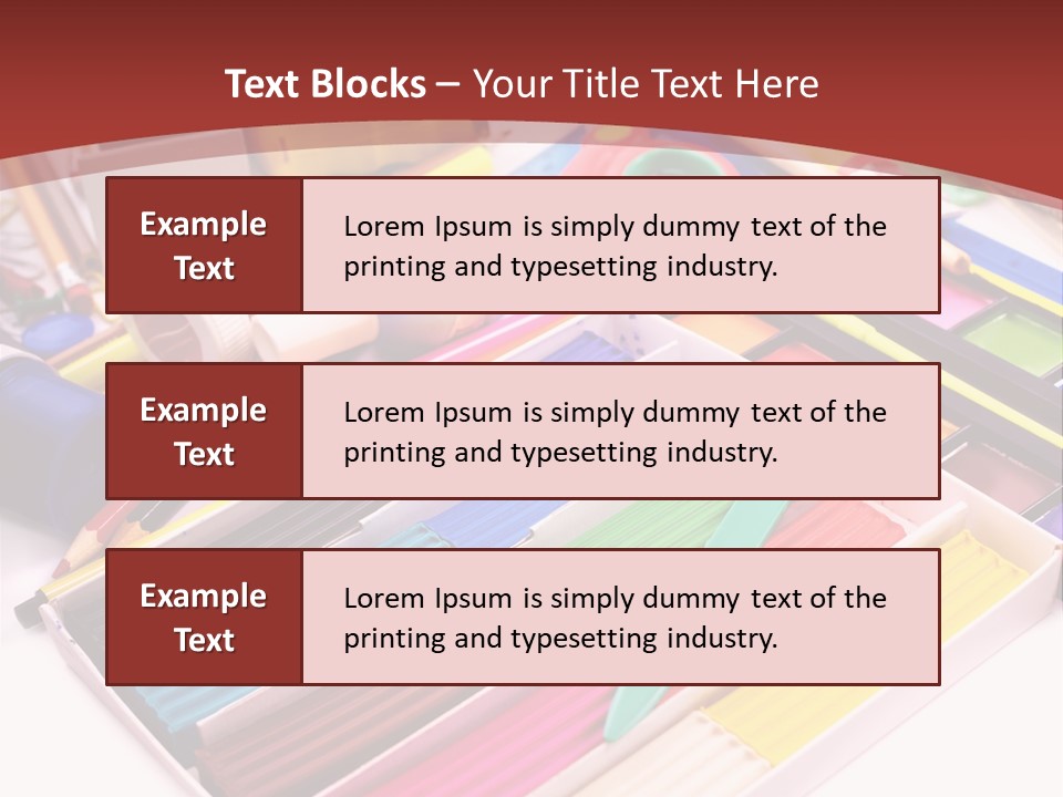 Education Elementary Tool PowerPoint Template