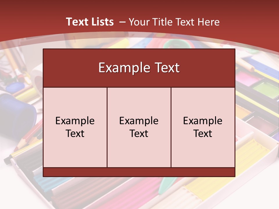 Education Elementary Tool PowerPoint Template