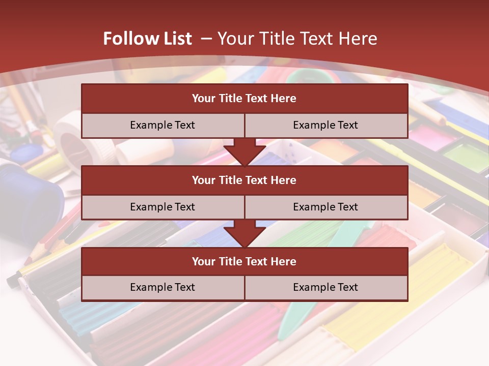 Education Elementary Tool PowerPoint Template