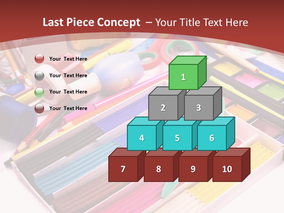 Education Elementary Tool PowerPoint Template