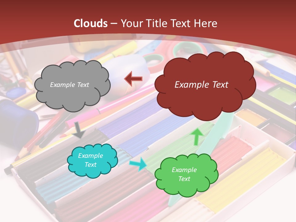 Education Elementary Tool PowerPoint Template