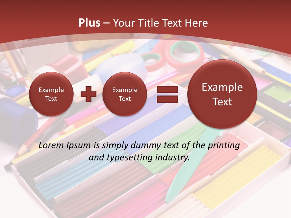 Education Elementary Tool PowerPoint Template