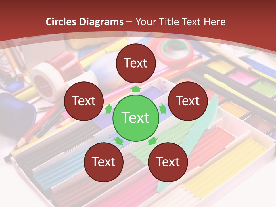 Education Elementary Tool PowerPoint Template