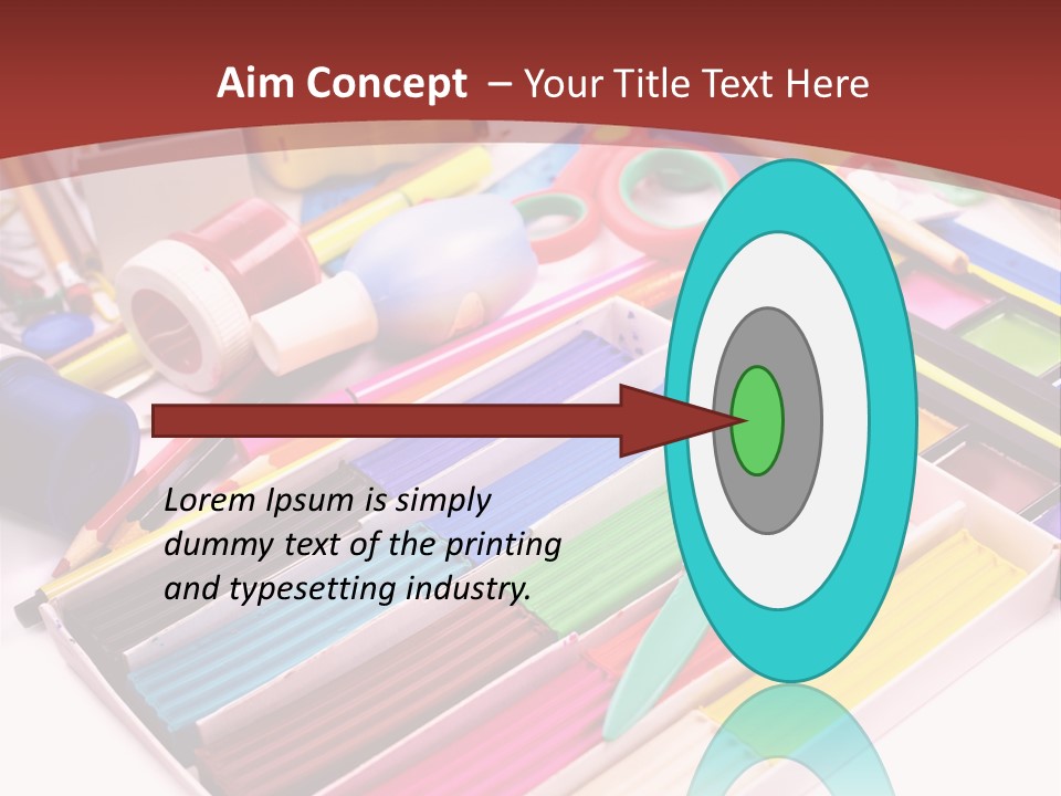 Education Elementary Tool PowerPoint Template