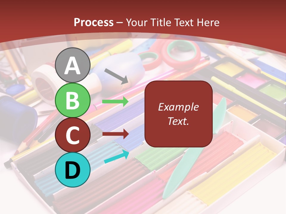 Education Elementary Tool PowerPoint Template